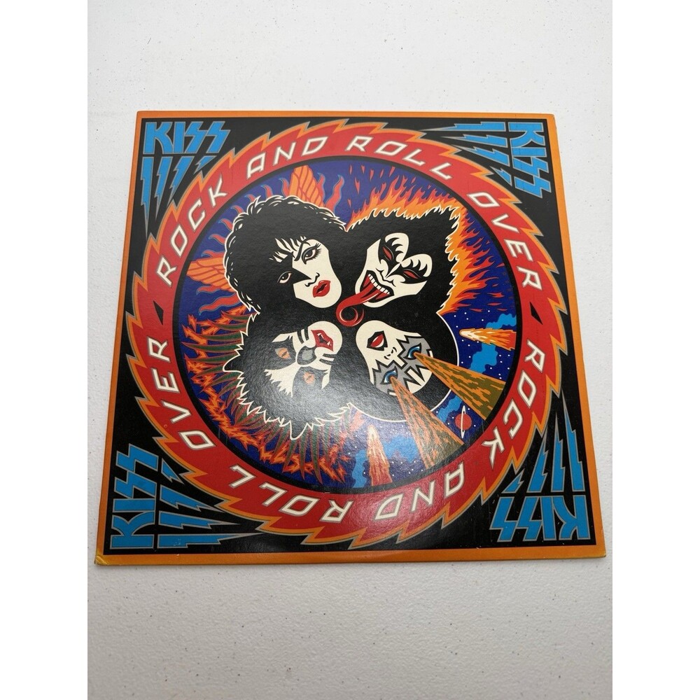 Kiss Rock And Roll Over Vintage Vinyl LP 1976 Casablanca Record NBLP 7037